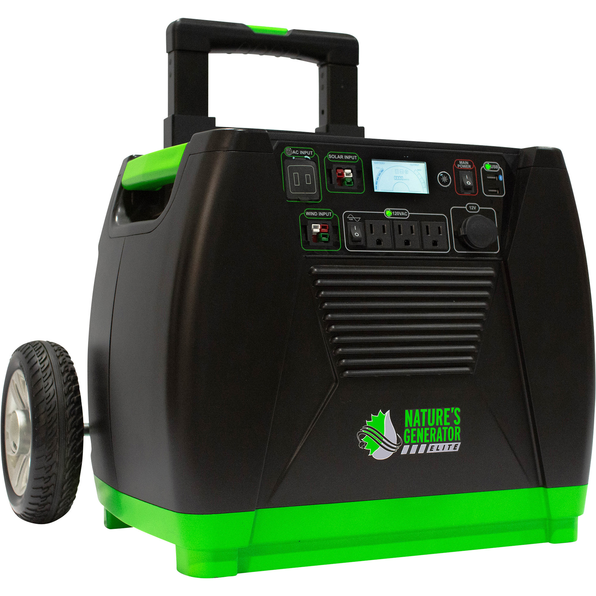 Nature's Generator Elite Gold Solar Generator, 7000 Surge Watts/3600 Rated Watts, Model# HKNGGNEL